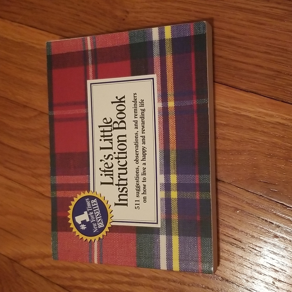 3/$12 Vintage "Life's Little Instruction Book"